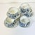 Ceramic Vintage Japanese Chinoiserie Meissen Blue Danube Cup & Saucer Sets - Service for 6 - 12 Pieces For Sale - Image 7 of 13