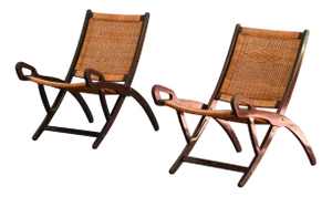 Set of Ninfea Folding Chair by Gio Ponti for Fratelli Reguitti, 1950s