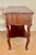 Brown Pair of Spanish Wood Bedside Tables With Drawers and Lower Shelves, 1940s For Sale - Image 8 of 15