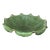 Large Antique Handmade North Carolina Us Green Glaze Centerpiece Pottery Bowl For Sale