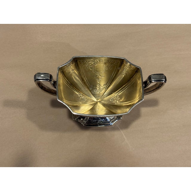 Antique Victorian Sterling Silver Double Handed Bowl For Sale - Image 4 of 6