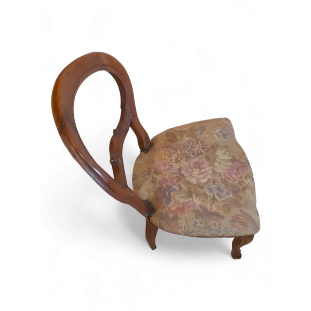 Louis Philippe Chairs in Walnut, 1920s, Set of 2 For Sale - Image 16 of 18