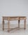 19th Century France Antique White Wood Console Table For Sale - Image 10 of 11