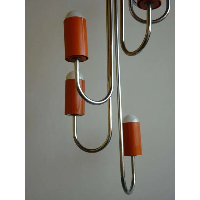 Mid-Century Ceiling Lamp by Robert Sonneman for Laurel For Sale - Image 4 of 11