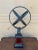 Vintage English Country Iron Armillary Sundial Held by Atlas For Sale - Image 11 of 12
