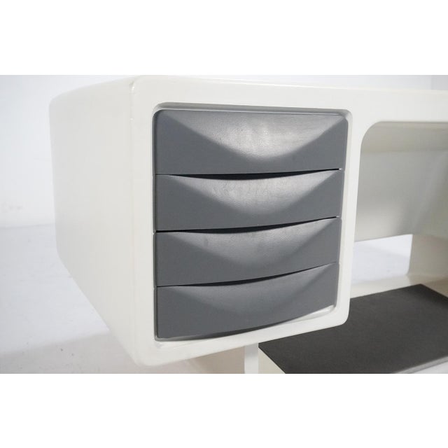 Directors Writing Desk by Ernest Igl for Wilhelm Werndl, Germany, 1970s For Sale - Image 9 of 17