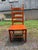 Vintage Shaker Style High Ladder Back Solid Wood Dining Chairs. Set of 4. For Sale - Image 12 of 15