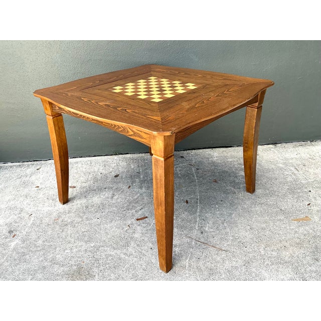 Vintage Reversible Game Table For Sale - Image 9 of 12
