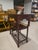 1950s Chinese-Style Hardwood Console Table With Fretwork Apron and Lower Shelf For Sale - Image 4 of 7