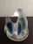 1960s Satin Glass Penguins Candle Holder For Sale - Image 4 of 4