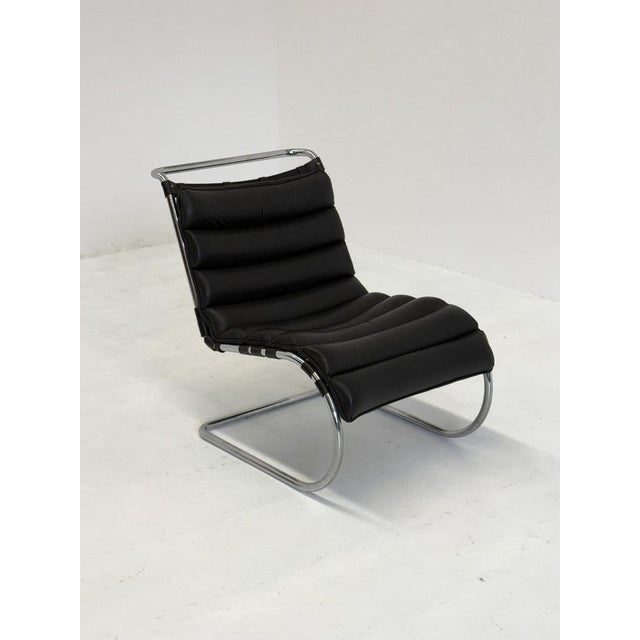 Ludwig Mies van der Rohe MR Lounge Chair by Ludwig Mies Van Der Rohe for Knoll For Sale - Image 4 of 14