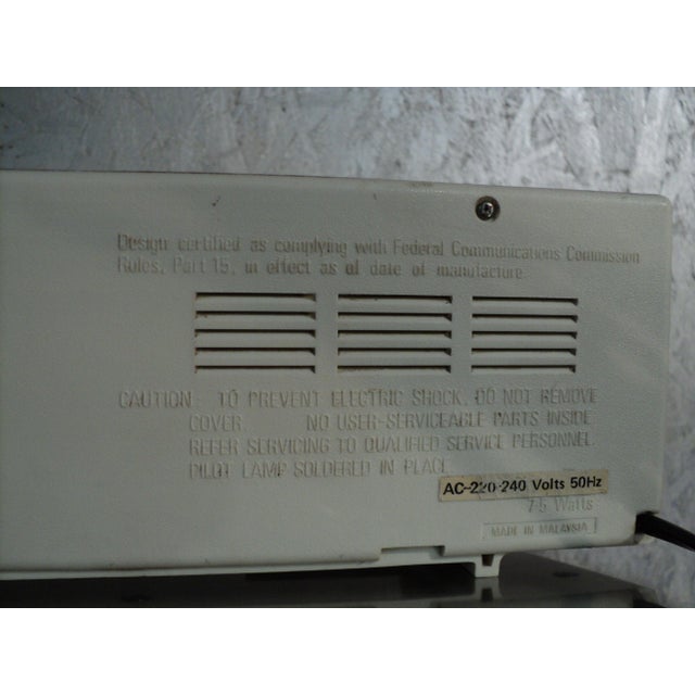 1970s Radio and Digital Alarm Clock by Federal Communications Commission for Precor, 1970s For Sale - Image 5 of 6