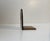 1920s Vintage Italian Bookend in Walnut, 1920s For Sale - Image 5 of 9
