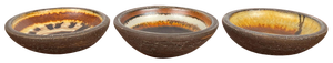 Small Mid-Century Danish Studio Pottery Bowls by Lise Eder for Lise Keramik, 1960s, Set of 3