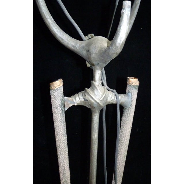 2000 - 2009 Monumental Hollywood Studio Torch Sculpture Attributed to Tim Burton's Planet of the Apes Brutalist Syle For Sale - Image 5 of 7