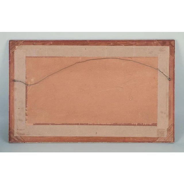 Knud Nielsen, Abstract Composition, 1960, Oil on Cardboard For Sale - Image 8 of 10
