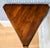 2000 - 2009 Ethan Allen Country French Walnut Triangle Corner Accent Table For Sale - Image 5 of 10