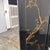 Black Chinoiserie Black Lacquer Four-Panel Folding Screen, Vintage For Sale - Image 8 of 12