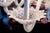 Glass 1977 Vetreria Artistica Stefano Murano 36” Pastel Opalescent Floral Chandelier For Sale - Image 7 of 17