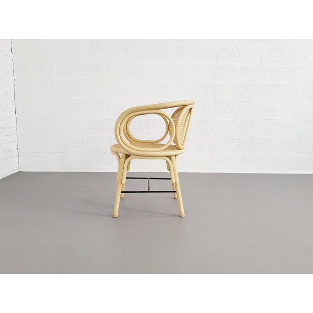 Rattan and Cane Armchairs, Set of 2 For Sale - Image 17 of 18