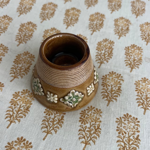 English Antique English Doulton Lambeth Match Striker For Sale - Image 3 of 7