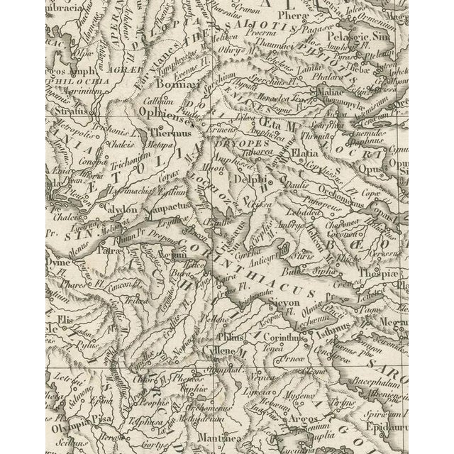 19th Century Ancient Greece with an Illyria and Macedonia Inset by Danville, 1818 For Sale - Image 5 of 8