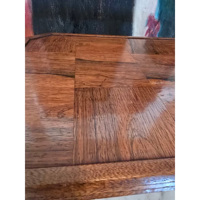 Vintage Mid Century Emile Galle Style Signed Low Table For Sale - Image 13 of 13