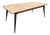Vintage Fir Table with Tolix Legs For Sale