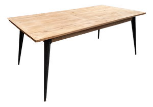 Vintage Fir Table with Tolix Legs