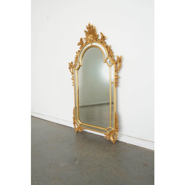 Vintage La Barge Italian Wall Mirror For Sale In Austin - Image 6 of 16