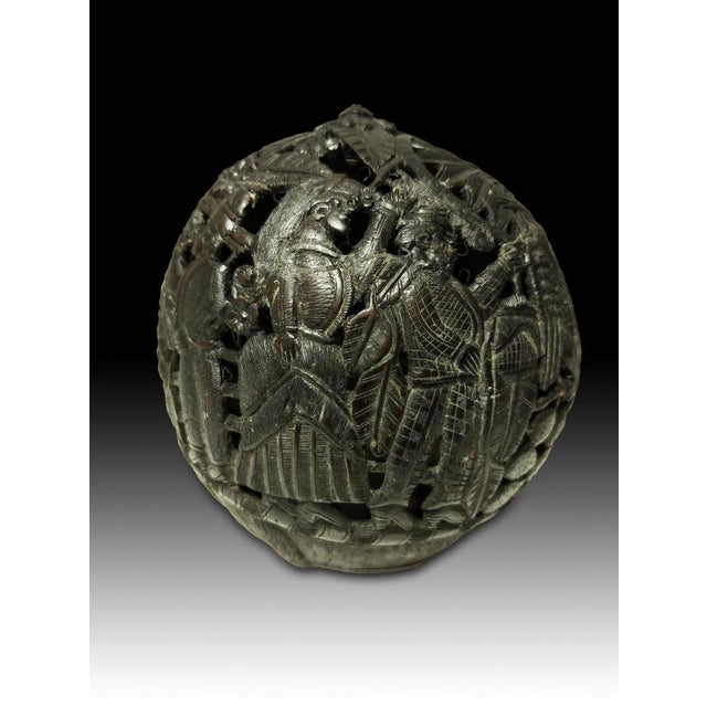 Carved Coconut, 19th Century For Sale - Image 4 of 14