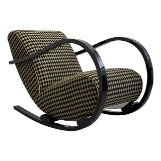 Art Deco Rocking Armchair, 1930s For Sale