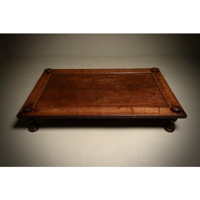North Indian Teak Daybed, 19th Century For Sale - Image 4 of 13