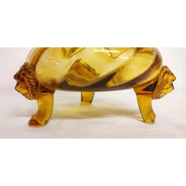 Art Deco Vase in Glass, Spain, 1940s For Sale - Image 11 of 12