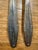 U.S. Navy (U.S.N.) silver-plated forks, which serve as highly collectible pieces of militaria. The handle bases are...
