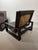 Black Mid-Century Brutalist Black Leather Lounge Chairs by Atelier Sonja Wasseur, Netherlands, 1970s, Set of 2 For Sale - Image 8 of 10