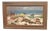 Frans Lundberg, Coastal Village, 1950s, Oil on Panel, Framed For Sale