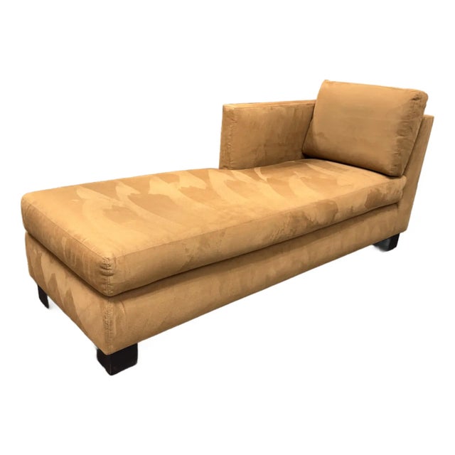 Design Plus Gallery presents a Bespoke Contemporary Chaise Lounge from Bee Market. The rectangular form is upholstered in...