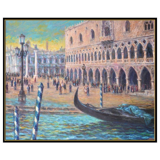 Message us to inquire about custom framing options! (Included for free with every purchase) The artwork here, "Canal of...
