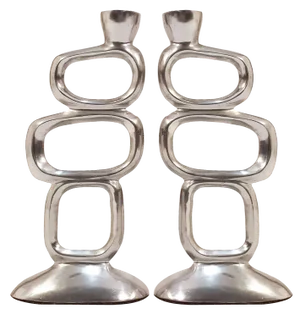 Candleholders by Matthew Hilton, 1980s, Set of 2