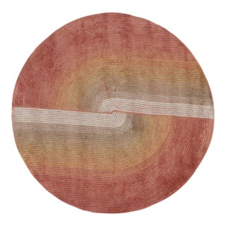 Rug & Kilim’s Modern Circle Rug with Bold Multicolor Geometric Patterns For Sale