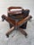 Midcentury Modern 1940s Leather Vintage Swivel Office or Library Desk Chair. Great condition. Wheels all roll smoothly....