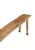 Contemporary Sculptural Teak Wood Bench Carved Detailing, Modern Organic For Sale - Image 3 of 11