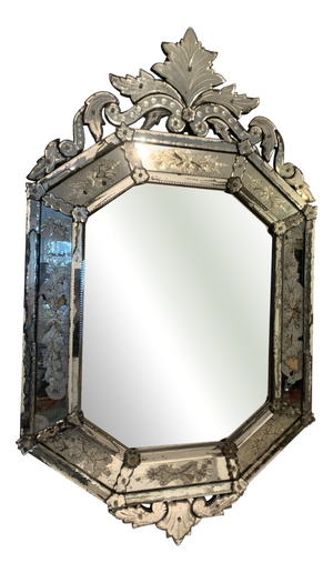 Venetian Mirror with Closed Pane, 1900s