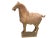 Ceramic CHinoiserie Large Tang Dynasty-Style Standing Horse For Sale - Image 7 of 10