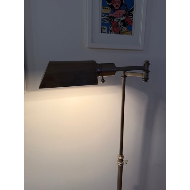 Authentic Restoration Hardware (RH) 1900s Pharmacy Task Floor Lamp. Modeled after early 20th-century industrial lighting,...