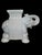 Beautiful vintage 1970's cream colored elephant garden stool. This Asian style ceramic stool has great detail and is...
