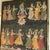 Indian Artist, Tapestry Dancers, Early 1900s, Oil on Canvas, Framed For Sale - Image 6 of 11