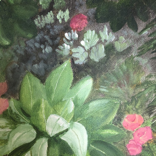 Botanical Garden Acrylic Painting by Lisa Burris Chairish