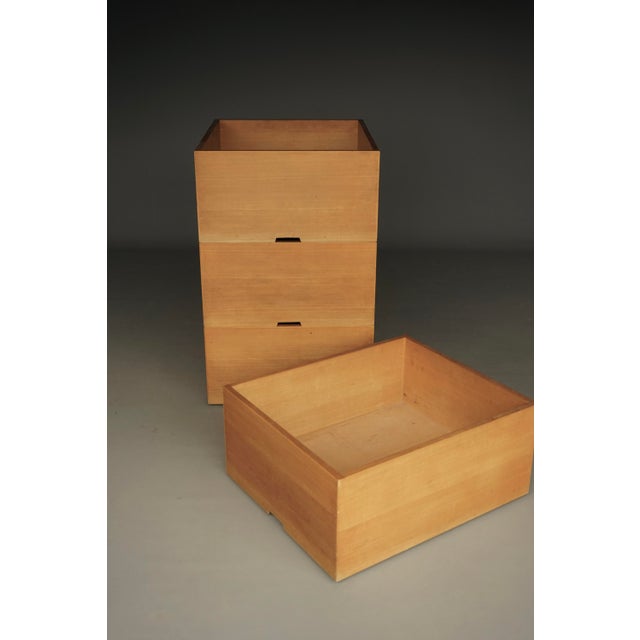 Storage Boxes in Beech Wood by Wim Den Boon, 1967, Set of 4 For Sale - Image 4 of 16